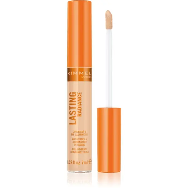 Rimmel Rimmel Lasting Radiance korektor in osvetljevalec odtenek 010 Ivory 7 ml
