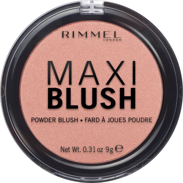 Rimmel Rimmel Maxi Blush pudrasto rdečilo odtenek 001 Third Base 9 g