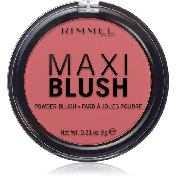 Rimmel Rimmel Maxi Blush pudrasto rdečilo odtenek 003 Wild Card 9 g