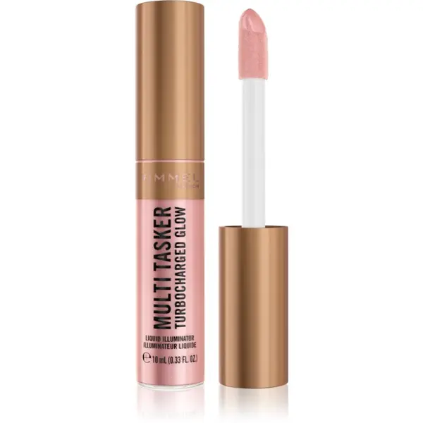 Rimmel Rimmel Multi-Tasker Turbocharged Glow tekoči osvetljevalec odtenek 005 Iconic As Usual 10 ml