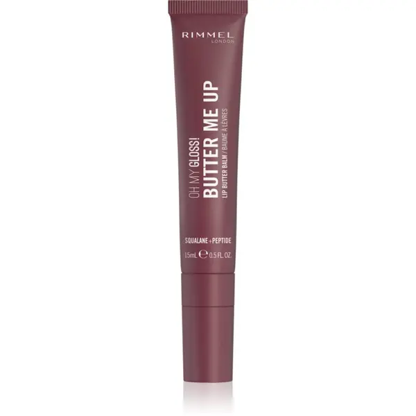 Rimmel Rimmel Oh My Gloss! Butter Me Up vlažilni balzam za ustnice odtenek 003 Mellow Mocha 15 ml