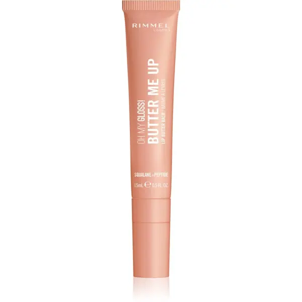 Rimmel Rimmel Oh My Gloss! Butter Me Up vlažilni balzam za ustnice odtenek 006 Chai 15 ml