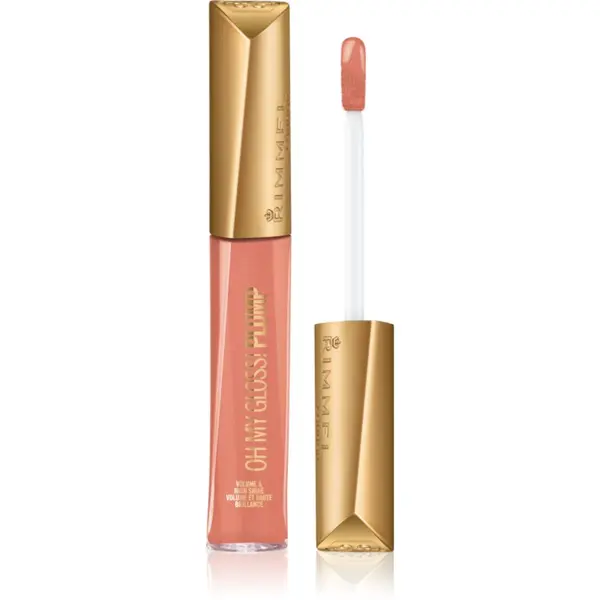 Rimmel Rimmel Oh My Gloss! Plump sijaj za ustnice odtenek Peach Pie 6.5 ml
