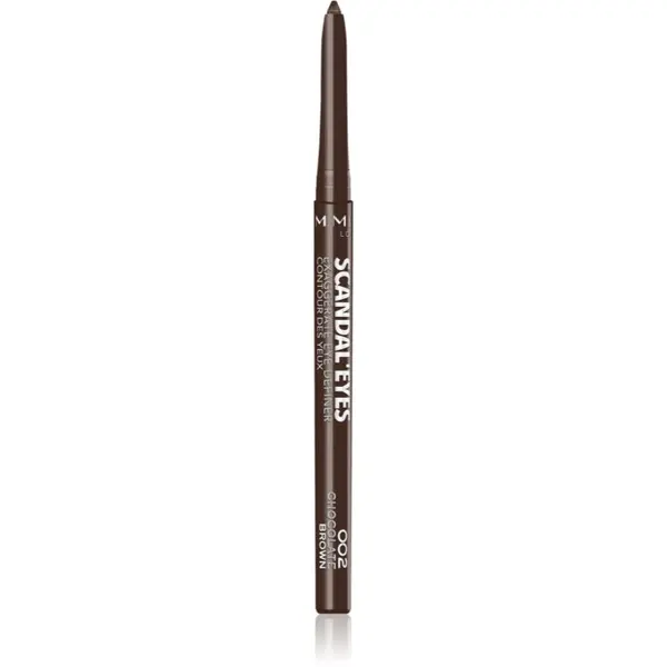 Rimmel Rimmel Scandal'Eyes samodejni svinčnik za oči odtenek 002 Chocolate Brown 0.35 g