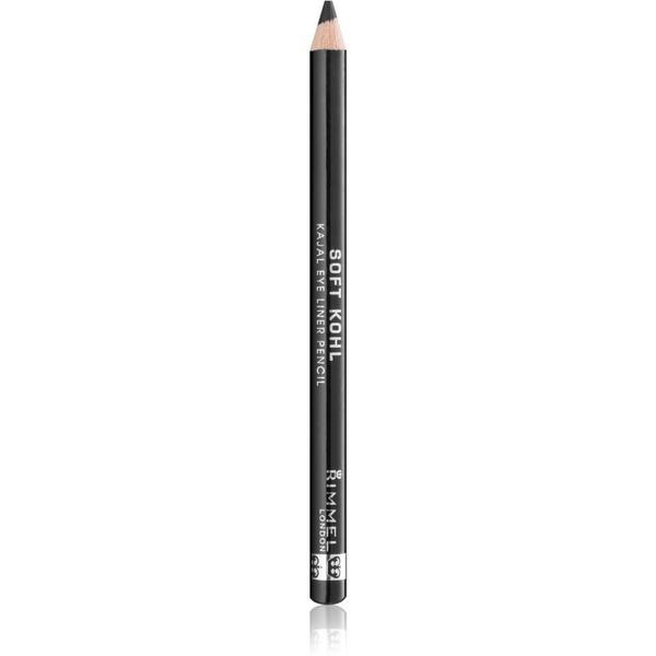 Rimmel Rimmel Soft Kohl kajal svinčnik za oči odtenek 061 Jet Black 1,2 g