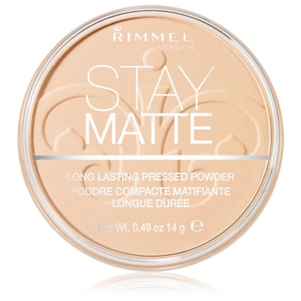 Rimmel Rimmel Stay Matte puder odtenek 001 Transparent 14 g