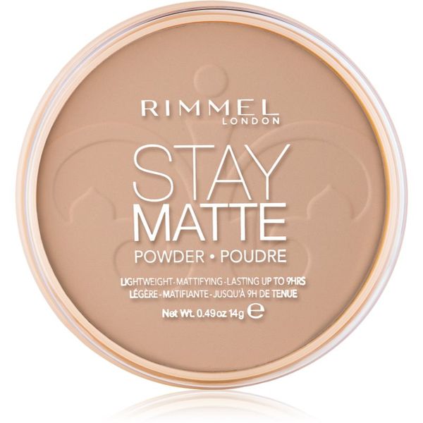 Rimmel Rimmel Stay Matte puder odtenek 010 Warm Honey 14 g