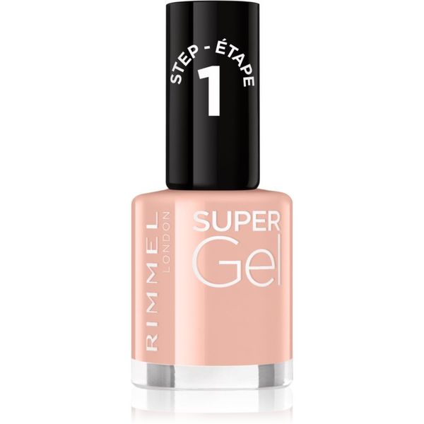 Rimmel Rimmel Super Gel gel lak za nohte brez uporabe UV/LED lučke odtenek 008 Girl Group Blush 12 ml