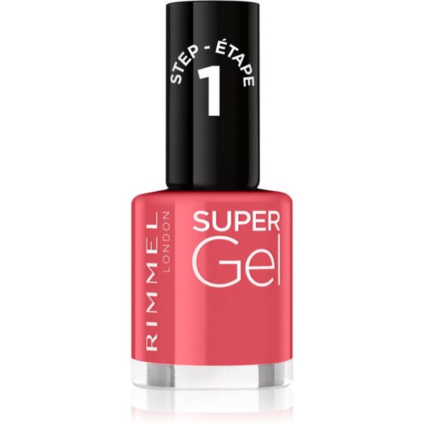 Rimmel Rimmel Super Gel gel lak za nohte brez uporabe UV/LED lučke odtenek 032 Cocktail Passion 12 ml