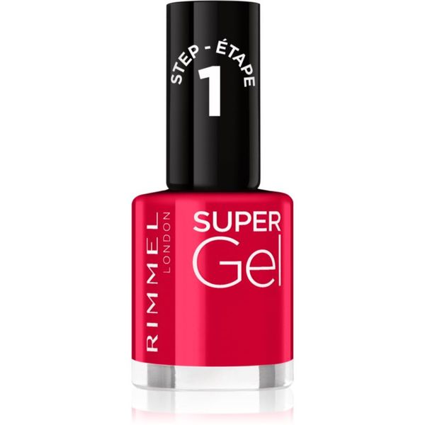 Rimmel Rimmel Super Gel gel lak za nohte brez uporabe UV/LED lučke odtenek 045 Flamenco Beach 12 ml