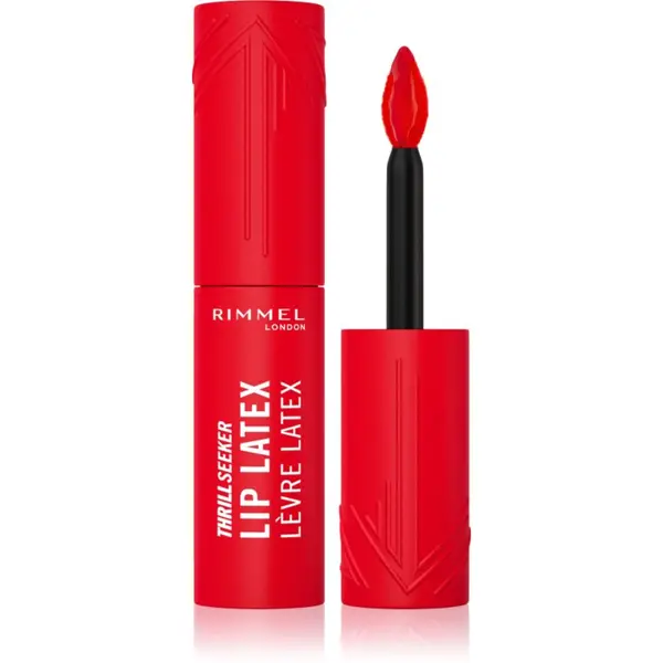 Rimmel Rimmel Thrill Seeker Lip Latex tekoča šminka odtenek 350 Spicy 6 ml