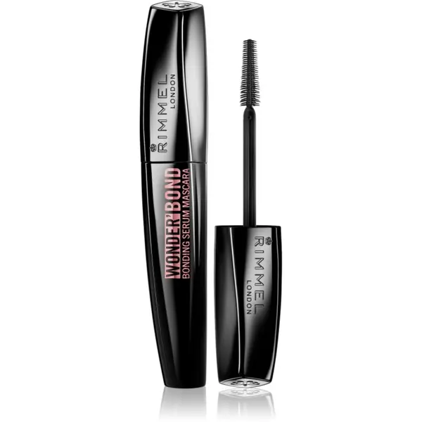Rimmel Rimmel Wonder'Bond maskara za volumen in podaljšanje trepalnic za spodbujanje rasti trepalnic odtenek Brown 11 ml