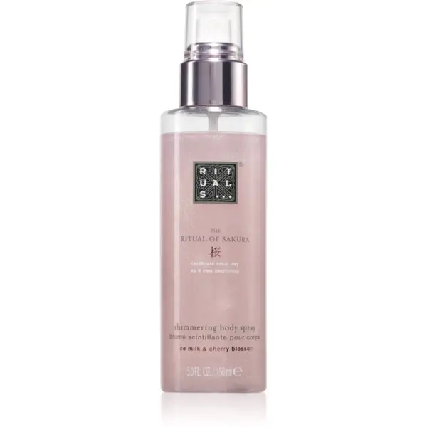 Rituals RITUALS The Ritual Of Sakura pršilo za telo z bleščicami 150 ml