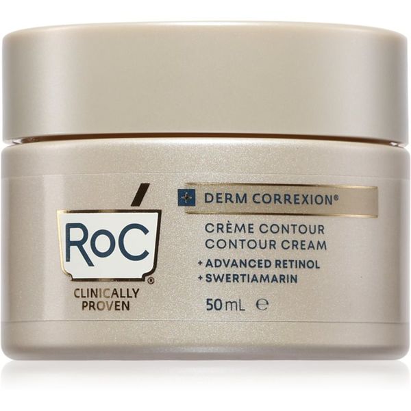 RoC RoC Derm Correxion Contour učvrstitvena krema proti gubam za obraz z retinolom 50 ml