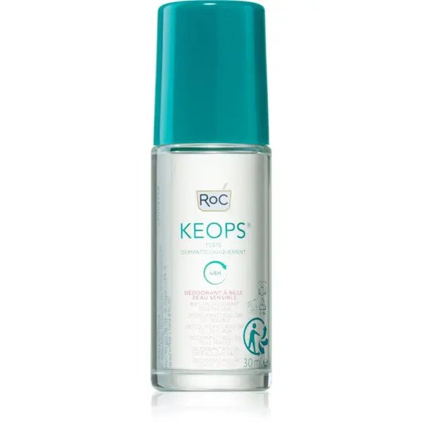 RoC RoC Keops Sensitive deodorant roll-on za občutljivo kožo 48h 30 ml