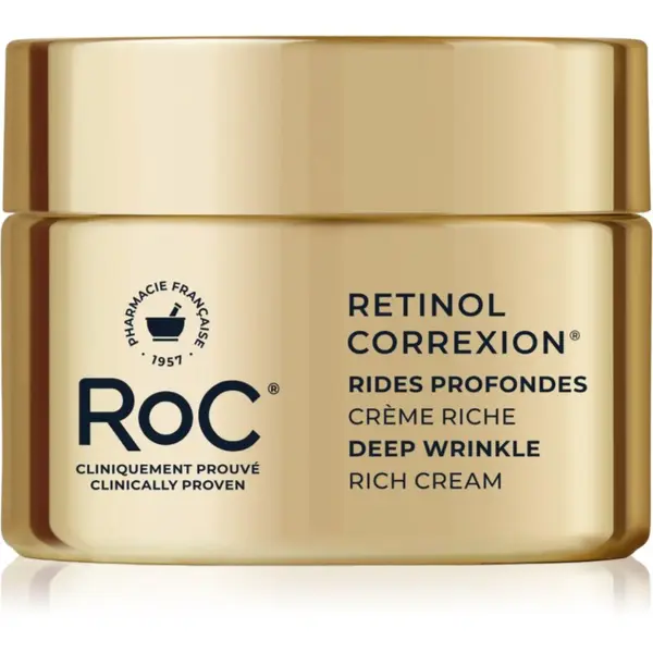 RoC RoC Retinol Correxion Deep Wrinkle krema proti gubam z retinolom 50 ml