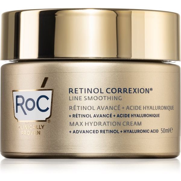 RoC RoC Retinol Correxion Line Smoothing vlažilna krema s hialuronsko kislino 50 ml