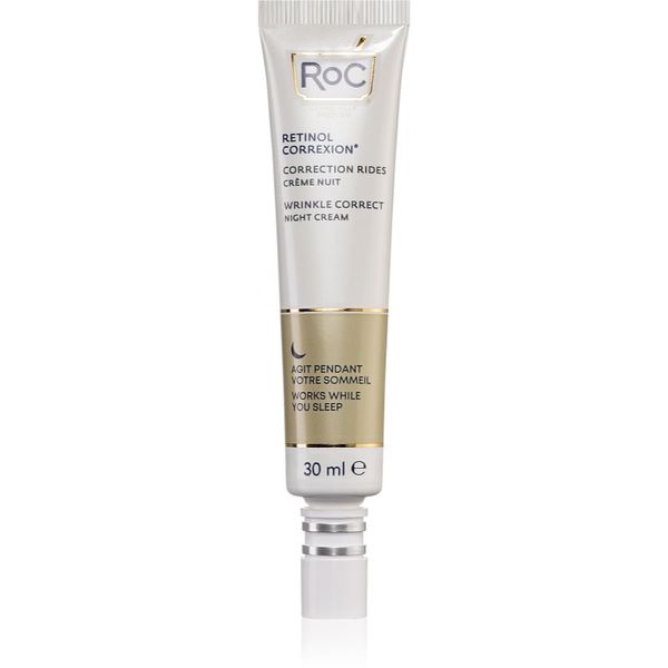 RoC RoC Retinol Correxion Wrinkle Correct vlažilna nočna krema proti gubam 30 ml