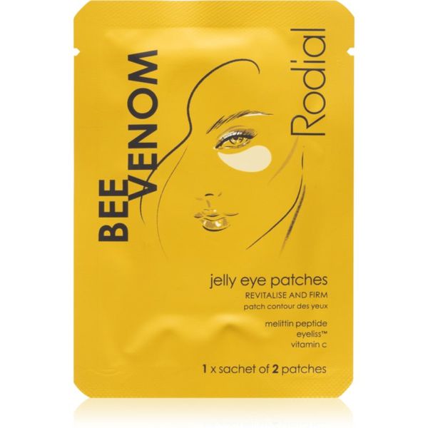 Rodial Rodial Bee Venom Jelly Eye Patches gelaste blazinice za učvrstitev kože za pod oči s pomirjajočim učinkom 2 kos