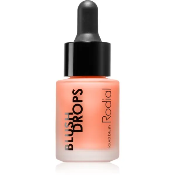 Rodial Rodial Blush Drops tekoče rdečilo in sijaj za ustnice ki dodaja hidracijo in sijaj odtenek Apricot Sorbet 15 ml