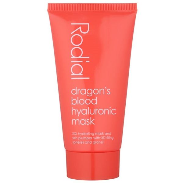 Rodial Rodial Dragon's Blood Hyaluronic Mask intenzivna gladilna in vlažilna gelasta maska  za obraz 50 ml