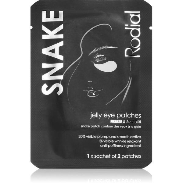 Rodial Rodial Snake Jelly Eye Patches hidrogel maska za predel okoli oči 1x2 kos