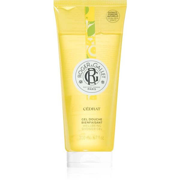 Roger & Gallet Roger & Gallet Cédrat osvežujoč gel za prhanje 200 ml