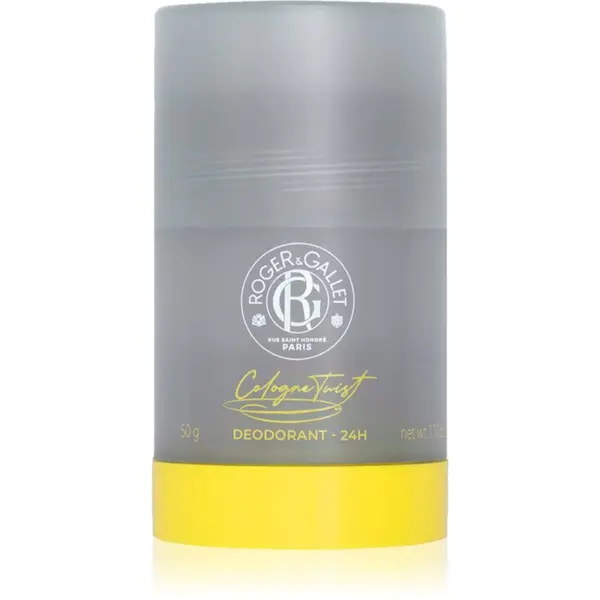 Roger & Gallet Roger & Gallet Cologne Twist trdi deodorant brez aluminijevih soli za občutljivo kožo za moške 50 g