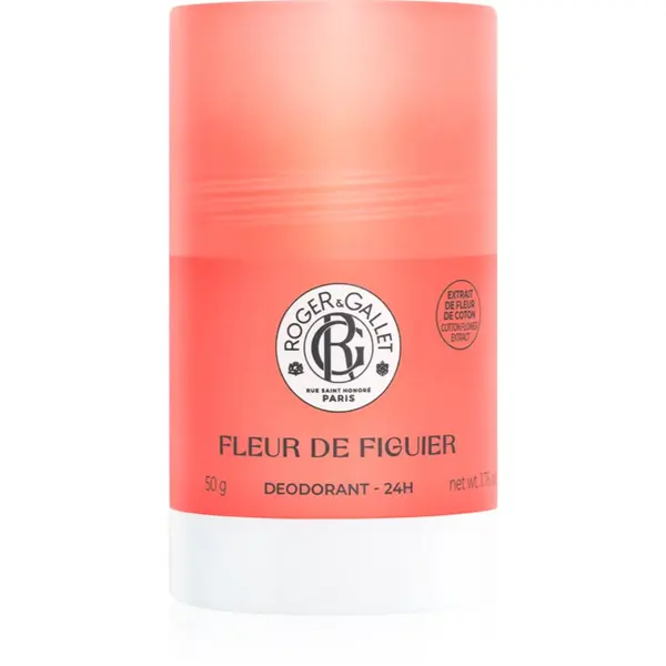 Roger & Gallet Roger & Gallet Fleur de Figuier trdi deodorant brez aluminijevih soli za 24 urno zaščito za ženske 50 g