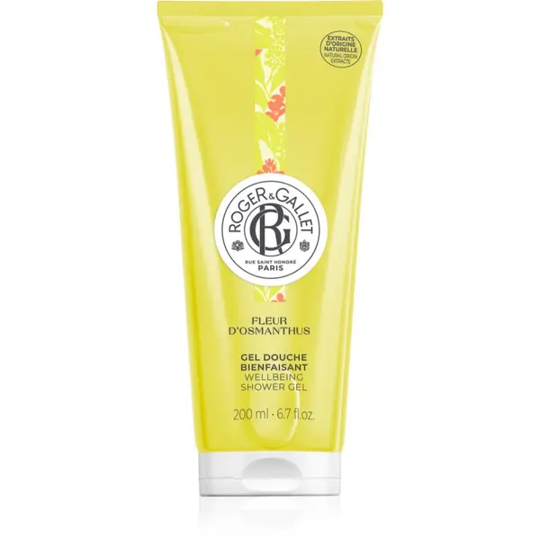 Roger & Gallet Roger & Gallet Fleur d'Osmanthus osvežujoč gel za prhanje 200 ml