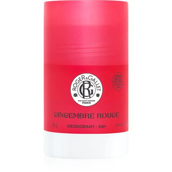 Roger & Gallet Roger & Gallet Gingembre Rouge trdi deodorant brez aluminijevih soli za ženske 50 g