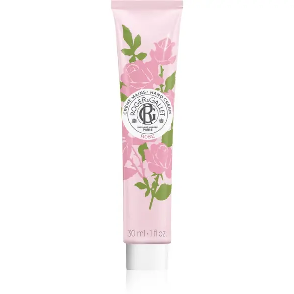 Roger & Gallet Roger & Gallet Rose krema za roke in nohte s karitejevim maslom in izvlečkom vrtnic 30 ml