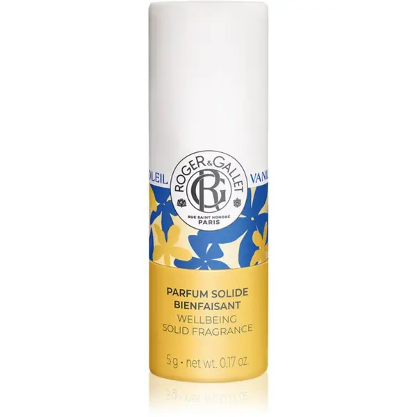 Roger & Gallet Roger & Gallet Vanille Soleil Wellbeing Solid Fragrance trdi parfum za ženske 5 g