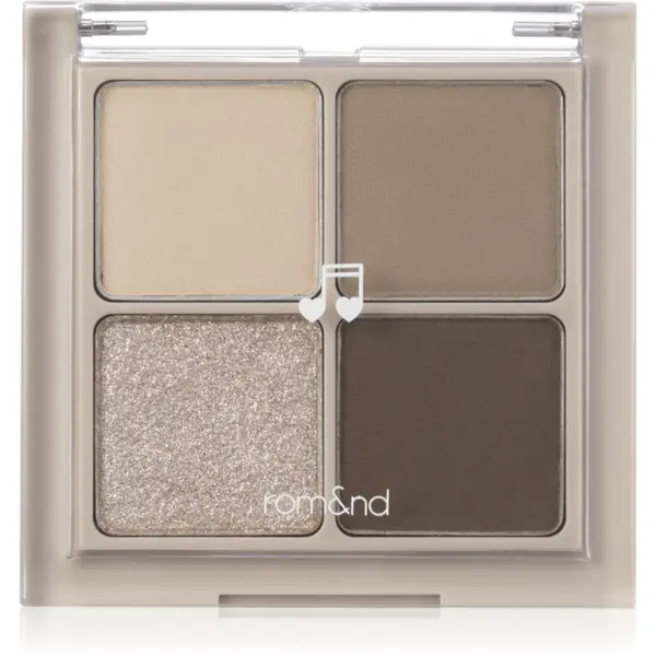 rom&nd rom&nd Better Than Eyes paleta senčil za oči odtenek #02 Dry Buckwheat flower 6.5 g