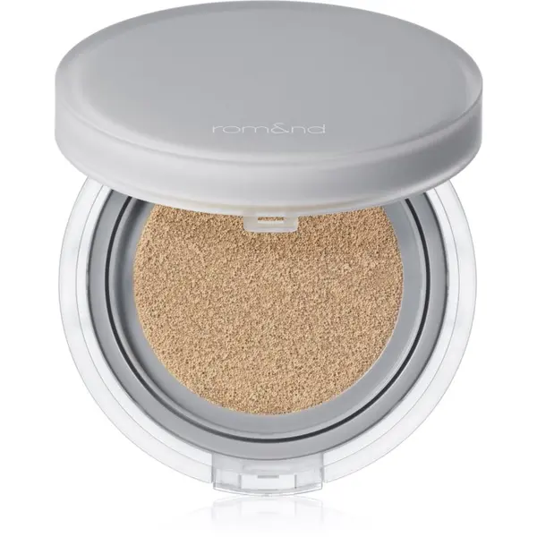 rom&nd rom&nd Nu Zero Cushion lahek zaščitni make-up v gobici za osvetlitev kože odtenek 04 Beige 23 15 g