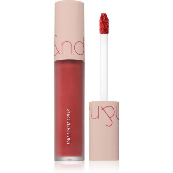 rom&nd rom&nd Zero Velvet Tint kremasta šminka z mat učinkom odtenek #16 Burny Nude 5,5 g