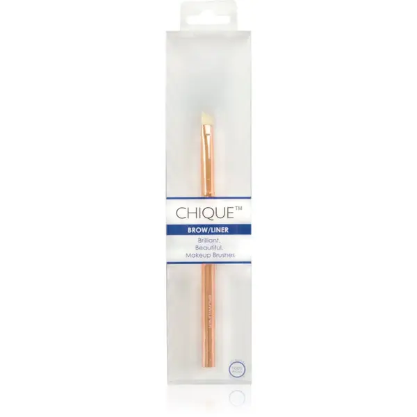 Royal and Langnickel Royal and Langnickel Chique Rose Gold čopič za obrvi in oči 1 kos
