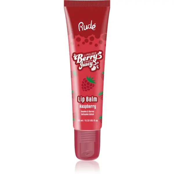 Rude Cosmetics Rude Cosmetics Berry Juicy vlažilni balzam za ustnice odtenek Raspberry 10 ml
