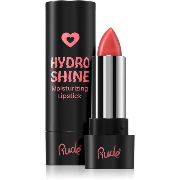 Rude Cosmetics Rude Cosmetics Hydro Shine Moisturizing Lipstick kremasta vlažilna šminka odtenek Sweet Rose 3.7 g