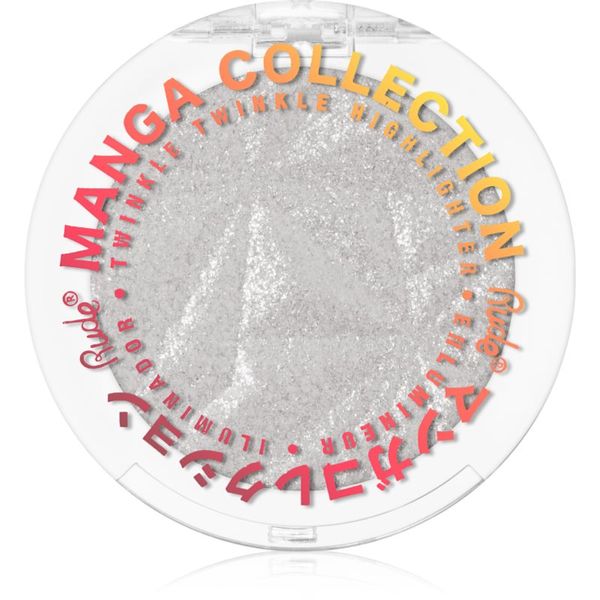 Rude Cosmetics Rude Cosmetics Manga Collection Twinkle Twinkle Highlighter kompaktni pudrasti osvetljevalec odtenek Kirei-Sama's Playlist 4 g