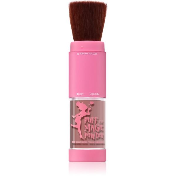 Rude Cosmetics Rude Cosmetics Puff The Magic Powder Watermelon fiksacijski puder odtenek Tender Rose 6.5 g