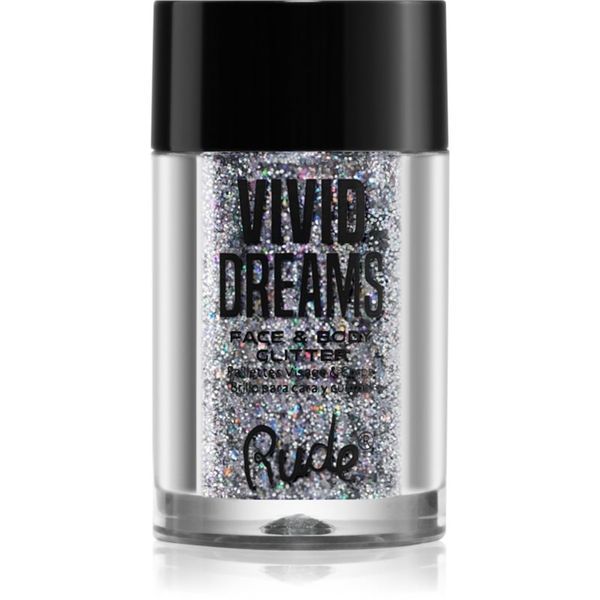 Rude Cosmetics Rude Cosmetics Vivid Dreams bleščice za obraz in telo odtenek Dreamscape 2.7 g