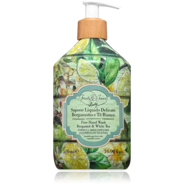 Rudy - Le Maioliche Rudy - Le Maioliche Bergamot & White Tea Fine tekoče milo 500 ml