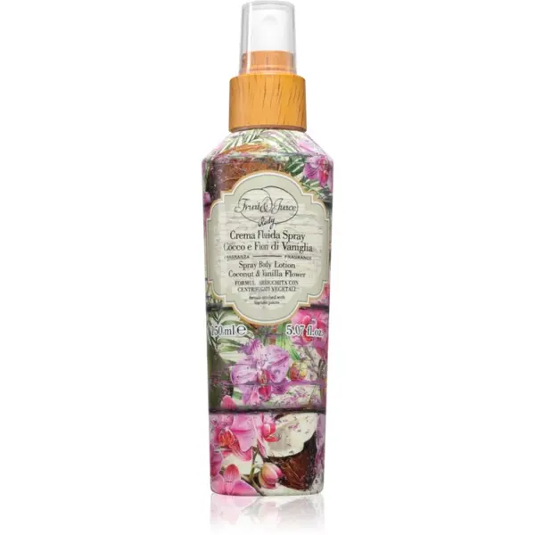 Rudy - Le Maioliche Rudy - Le Maioliche Cocco e Fiori di Vaniglia pršilo za telo 150 ml