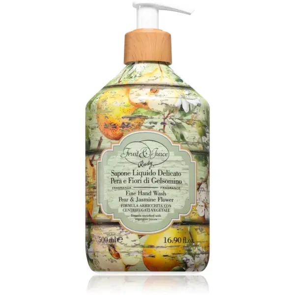 Rudy - Le Maioliche Rudy - Le Maioliche Pera & Fiori di Gelsomino Fine tekoče milo 500 ml