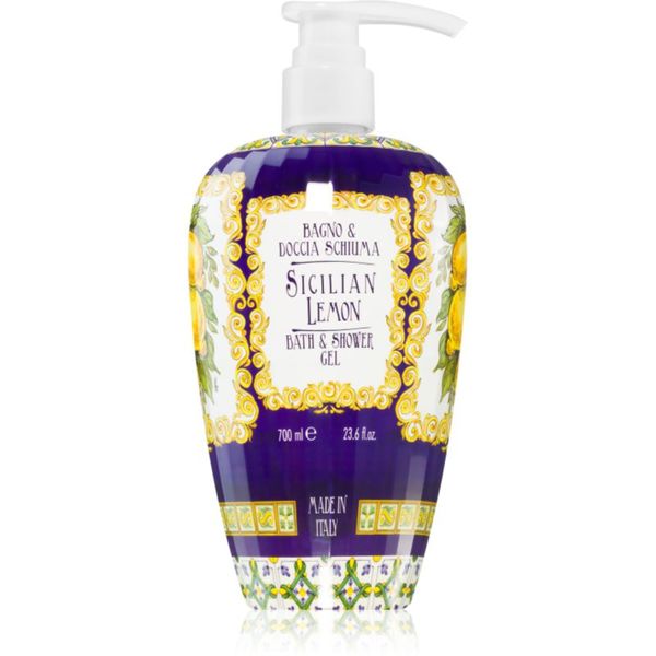 Rudy - Le Maioliche Rudy - Le Maioliche Sicilian Lemon gel za prhanje in kopanje 700 ml