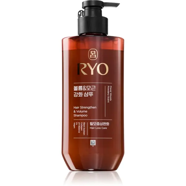 RYO RYO Hair Strengthen & Volume Shampoo šampon za krepitev las za volumen las 480 ml