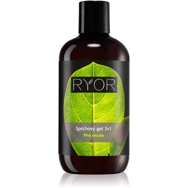 RYOR RYOR Men gel za prhanje 3v1 250 ml