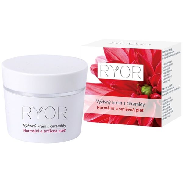 RYOR RYOR Normal to Combination hranilna krema s ceramidi 50 ml