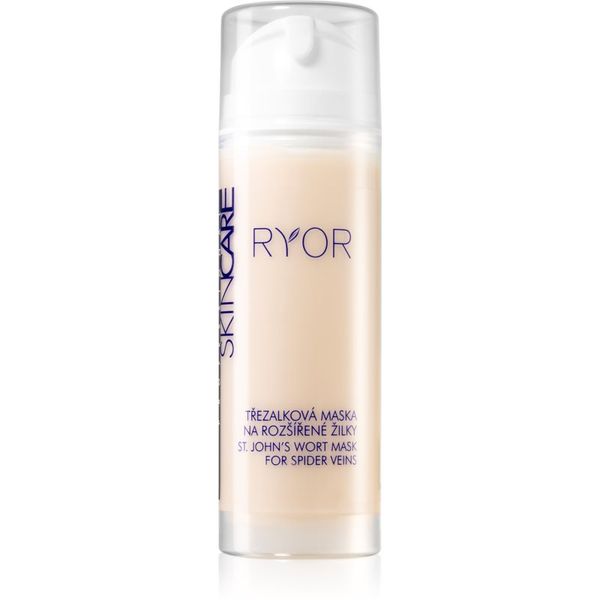 RYOR RYOR Skin Care maska iz šentjanževke z rutinom za razpokane in razširjene žilice 150 ml